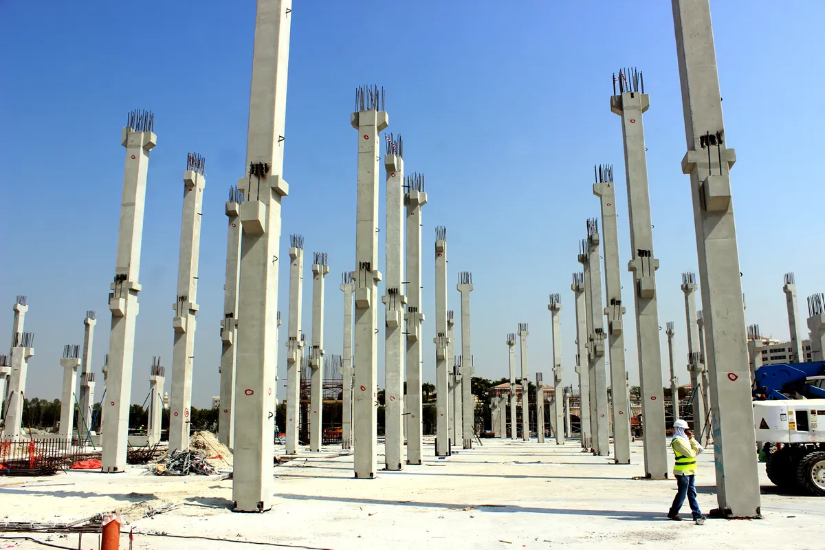 PRECAST CONCRETE COLUMN SUPPLIER UAE